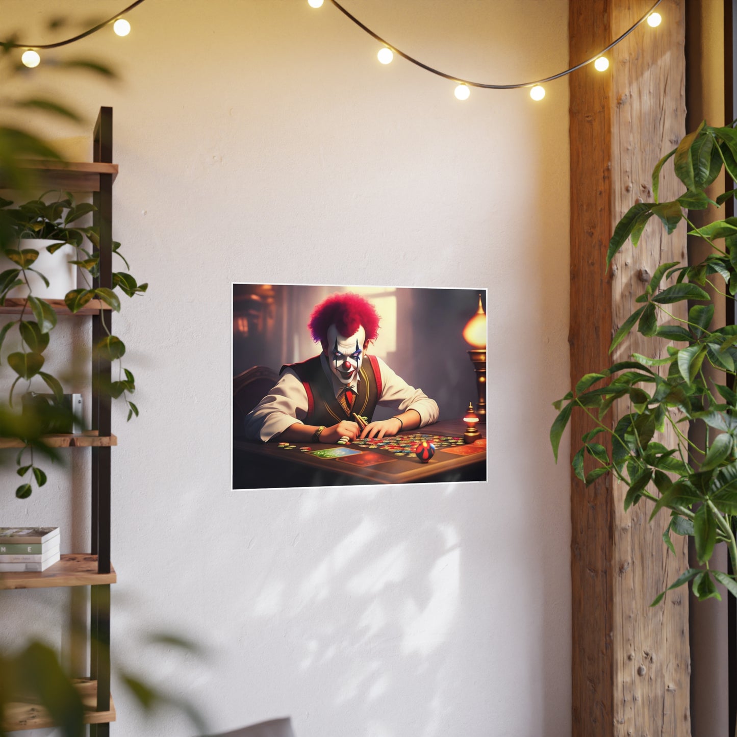 Clown AI Gen Photo Art Paper Posters