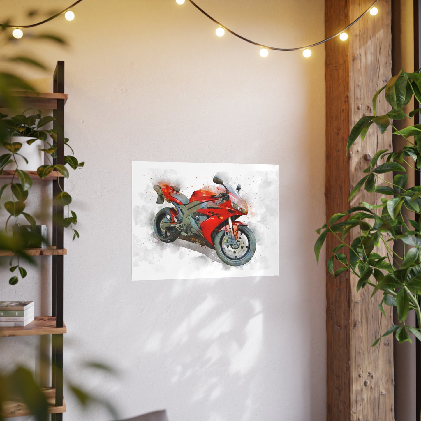 Yamaha R1 Photo Art Paper Posters
