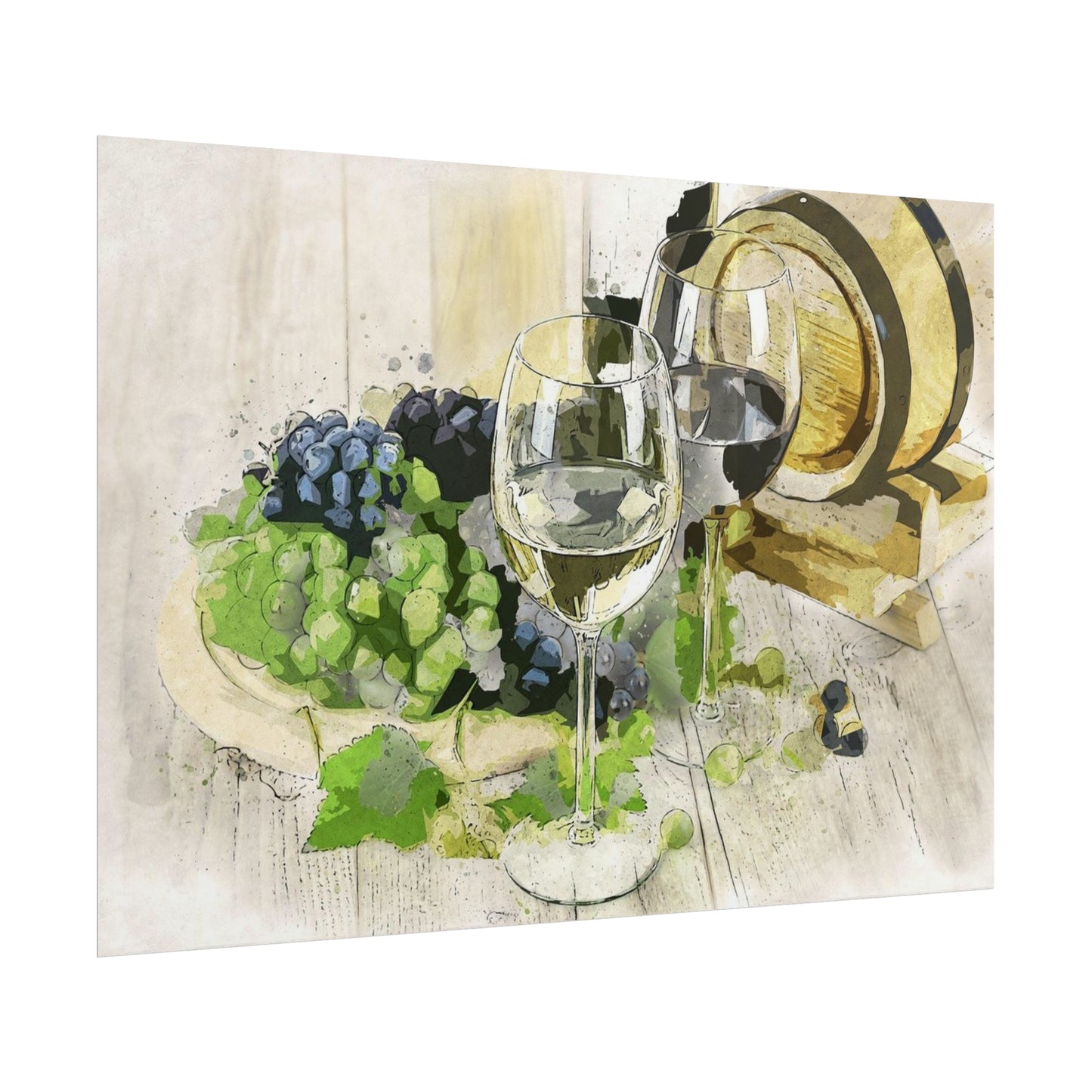 Wine Rolled Posters