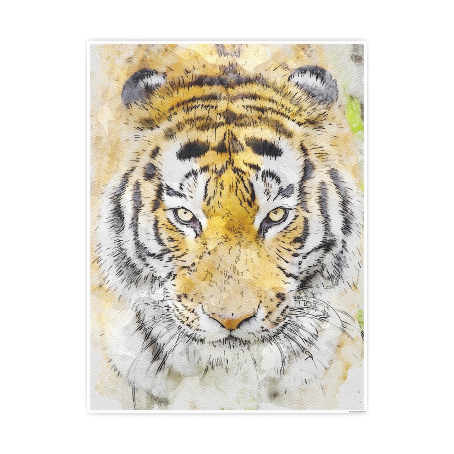 Tiger Photo Art Paper Posters