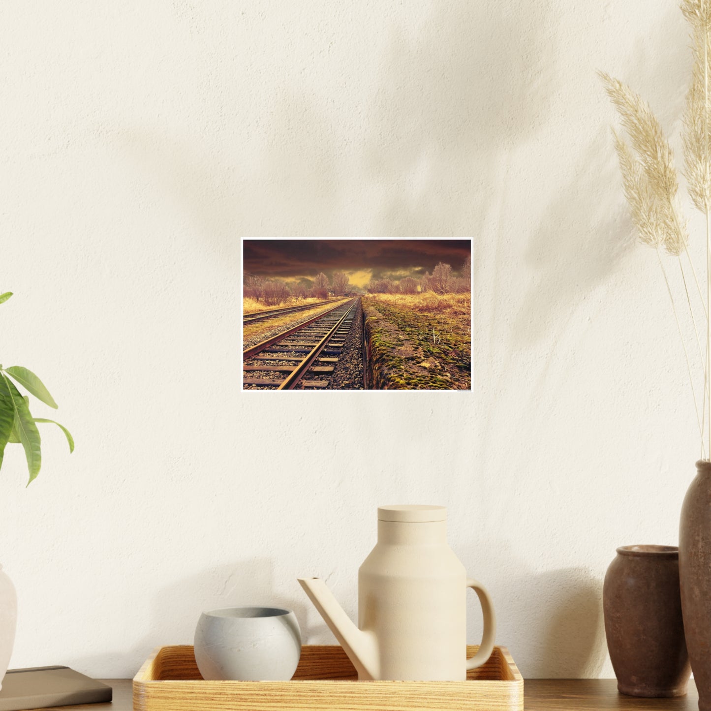 Tracks Photo Art Paper Posters