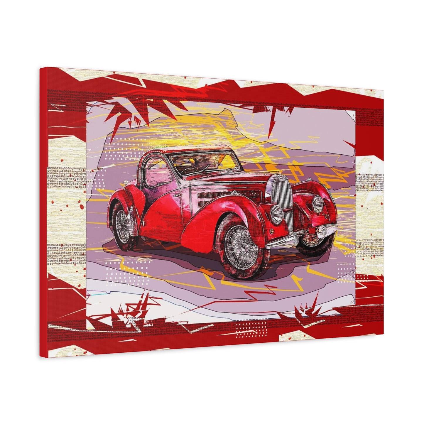 Bugatti Matte Canvas, Stretched, 1.25"
