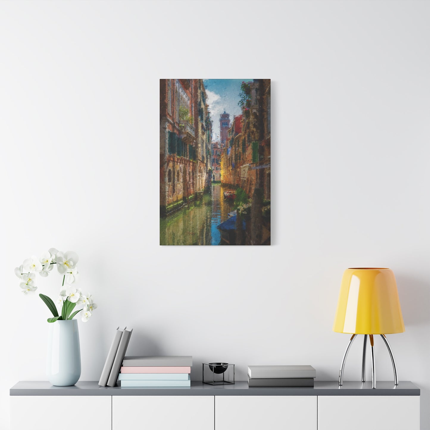 Venice Matte Canvas, Stretched, 1.25"