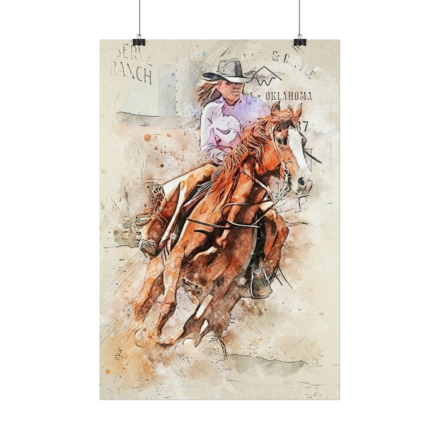 Rodeo Rolled Posters