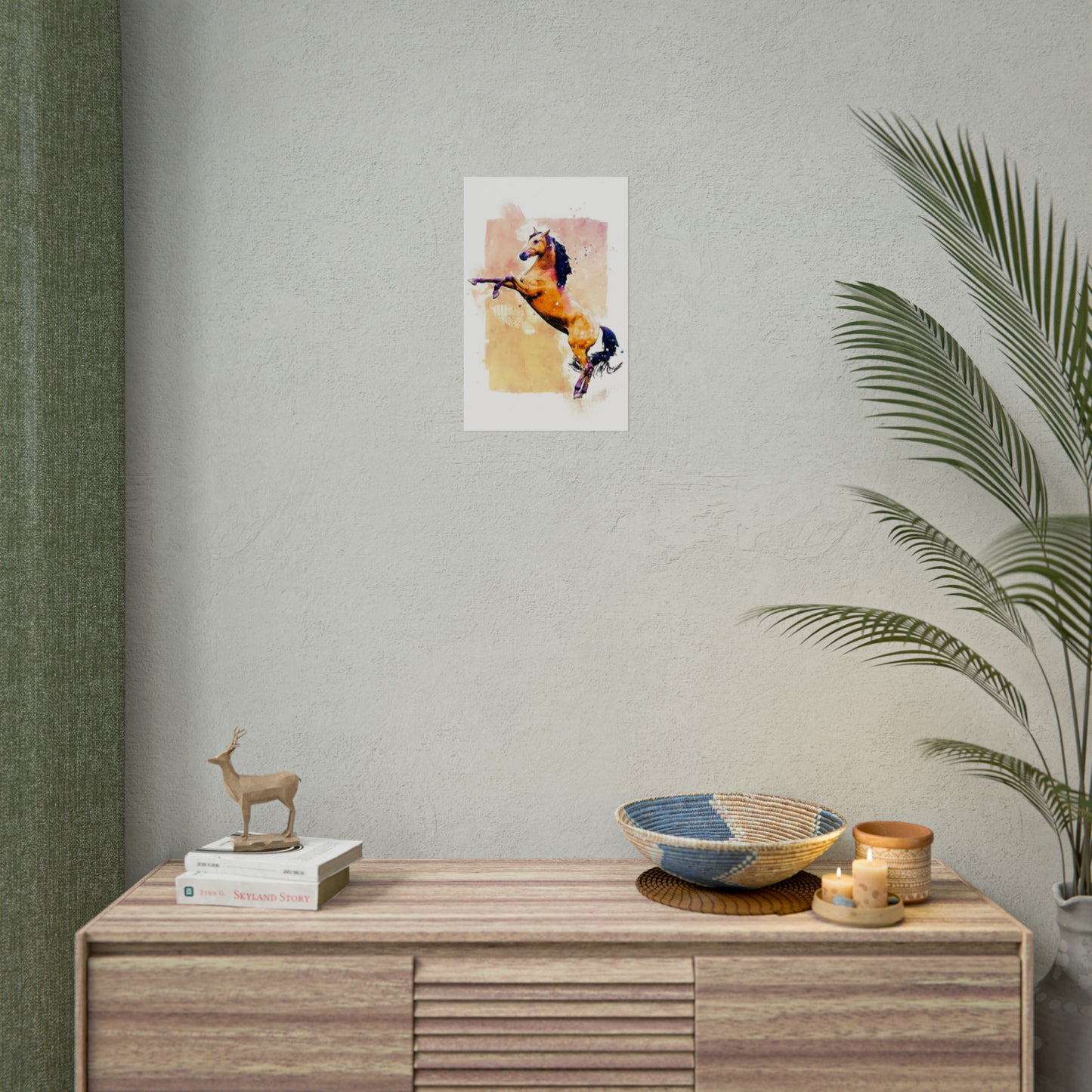 Horse Rolled Posters