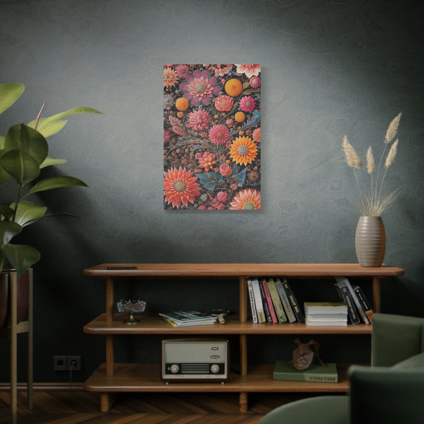 Flowers AI Gen Matte Canvas, Stretched, 1.25"