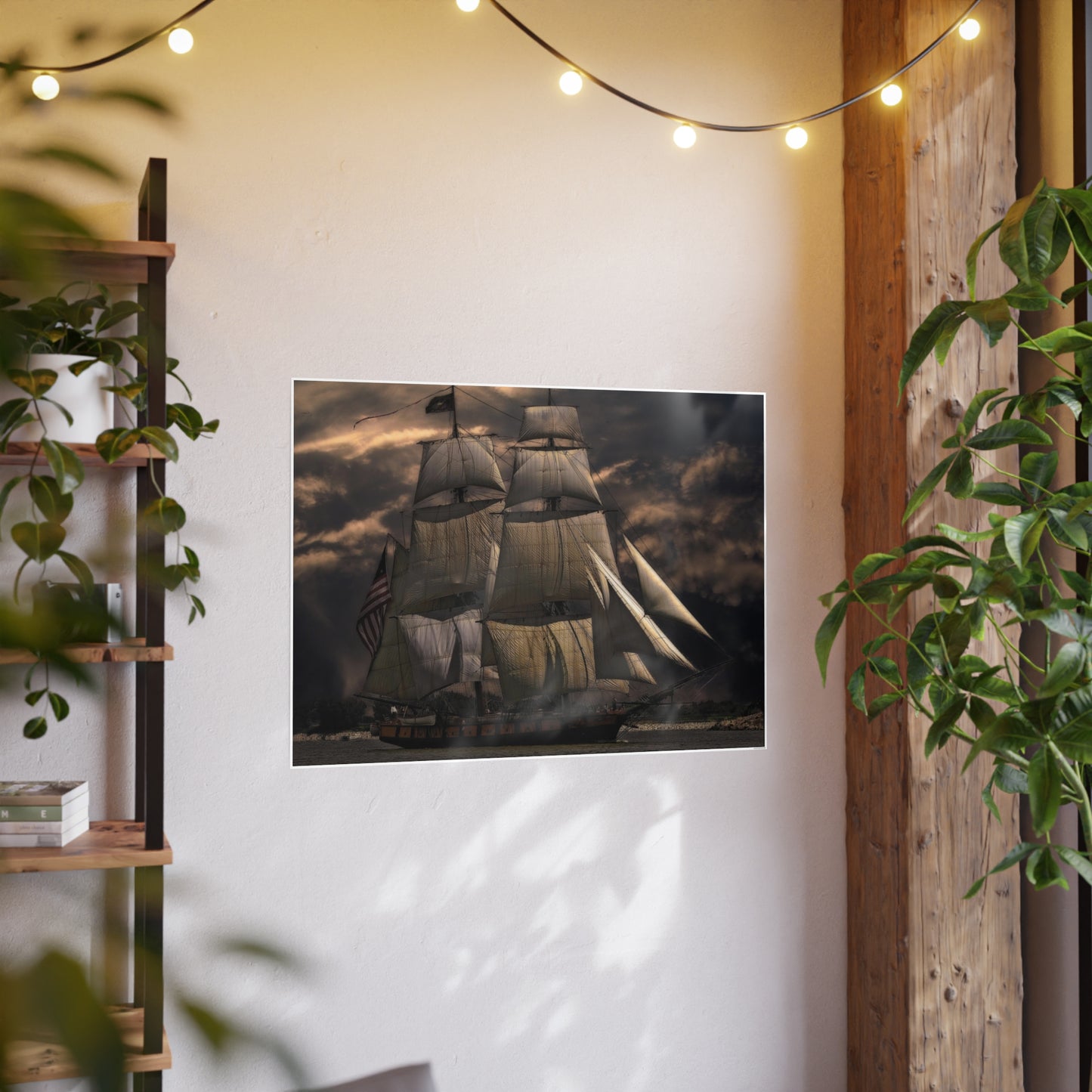 Sailing Ship Photo Art Paper Posters