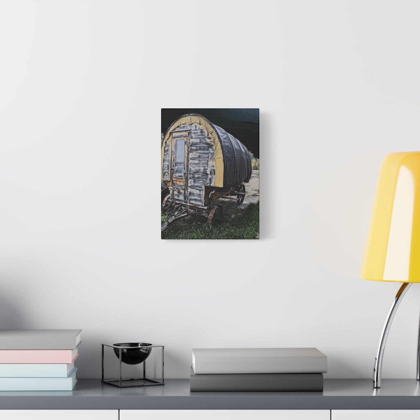 Chuck Wagon Matte Canvas, Stretched, 1.25"