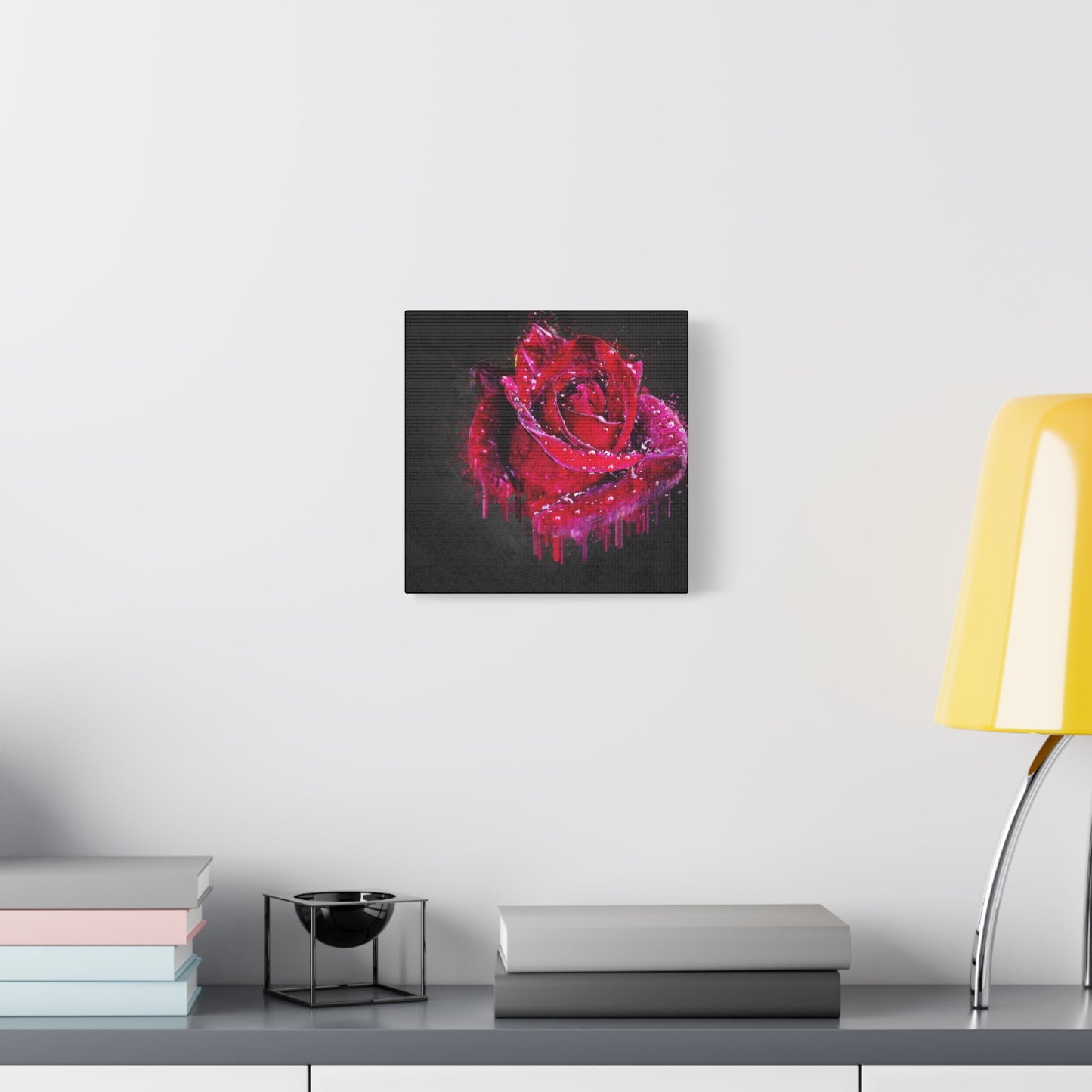 Rose Matte Canvas, Stretched, 1.25"