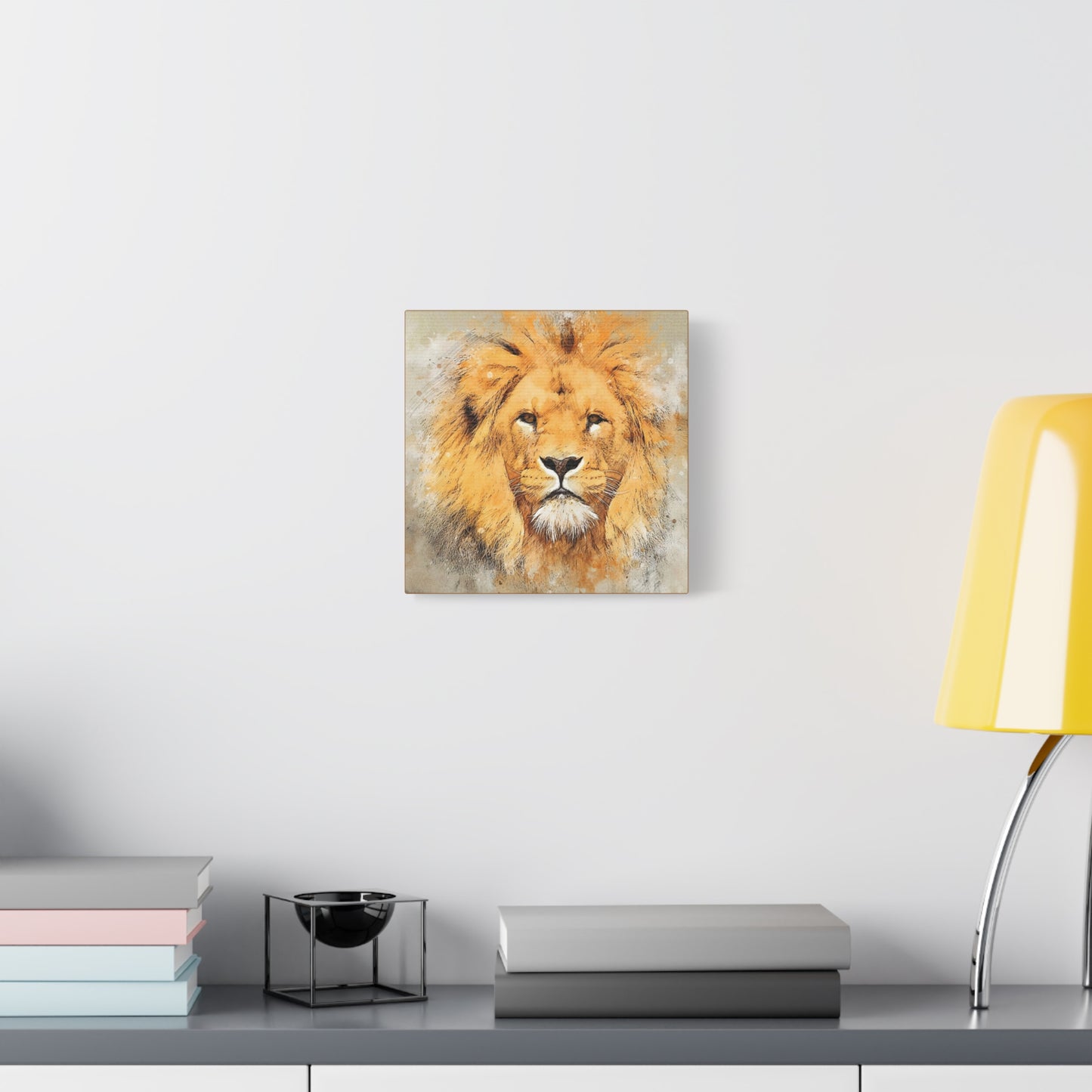 Lion Matte Canvas, Stretched, 1.25"