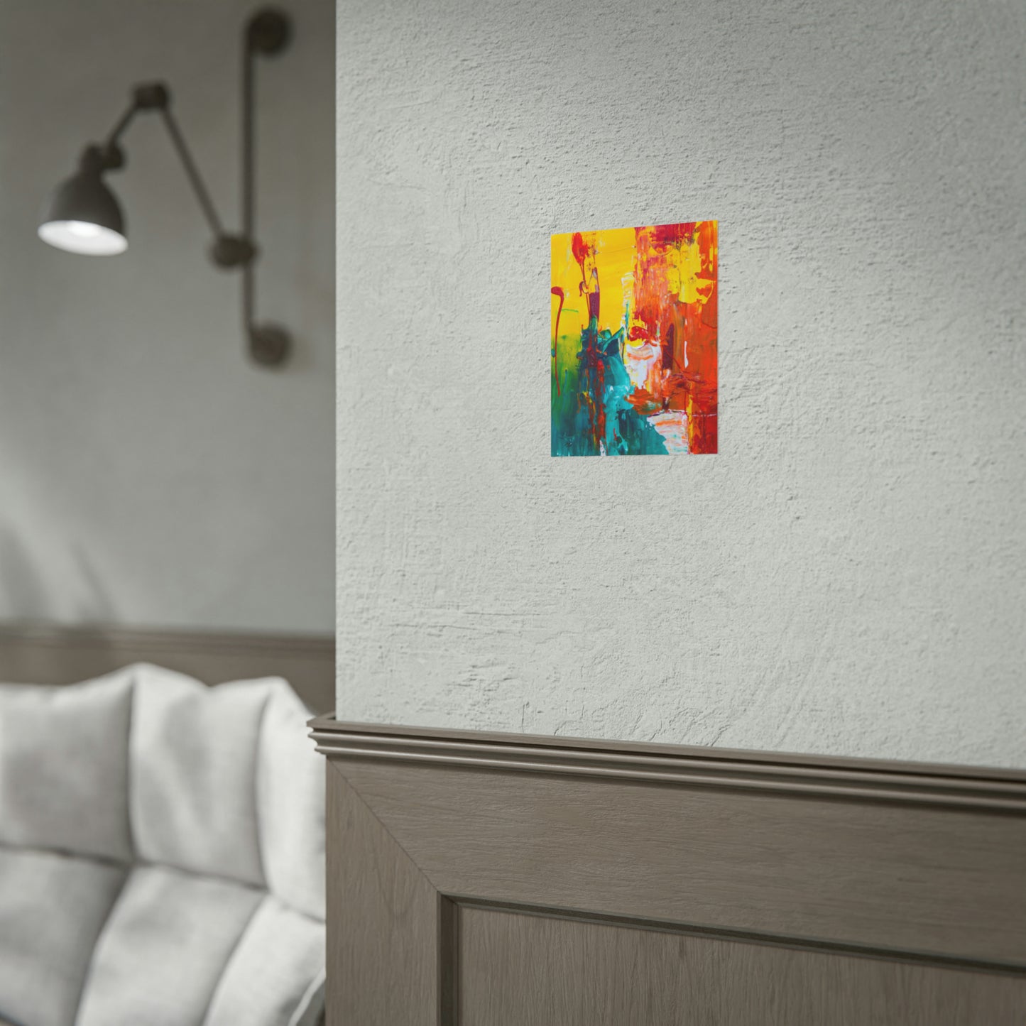 Abstract Rolled Posters