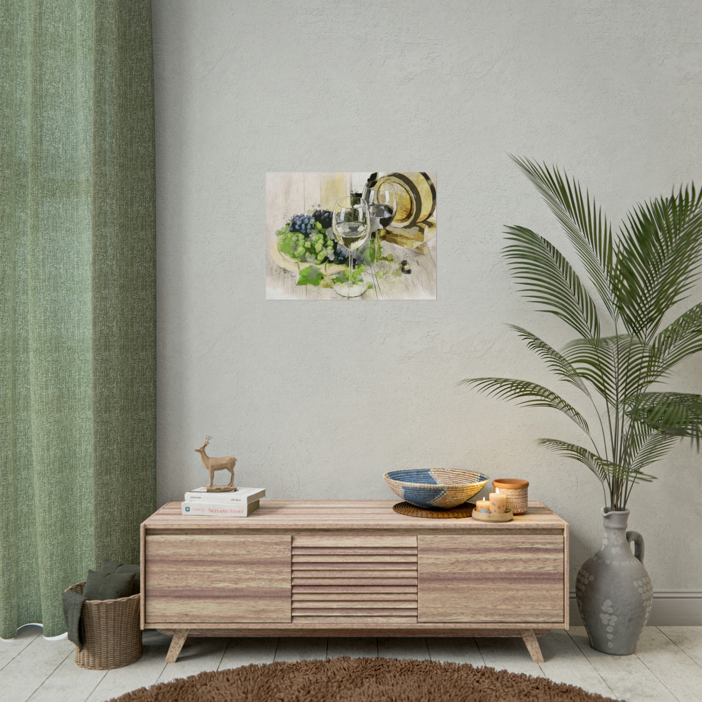 Wine Rolled Posters