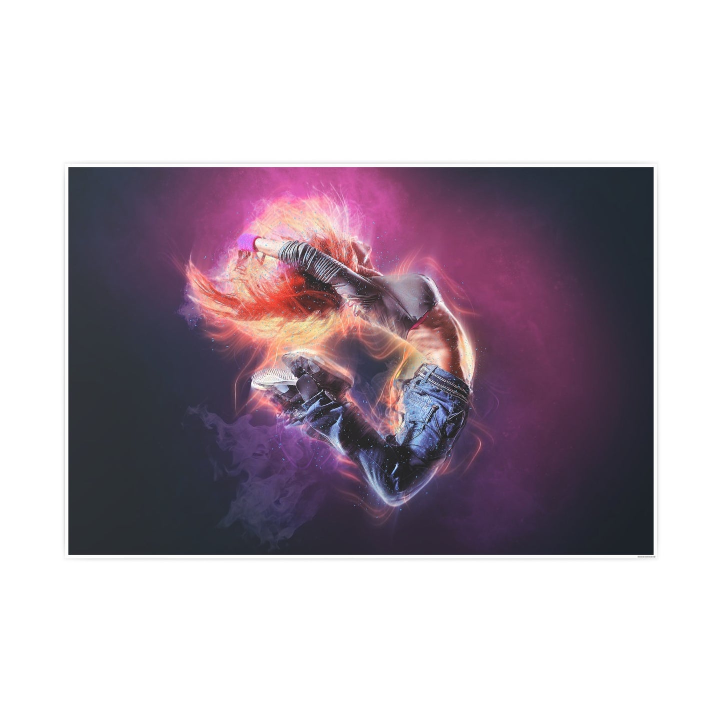 Woman Photo Art Paper Posters