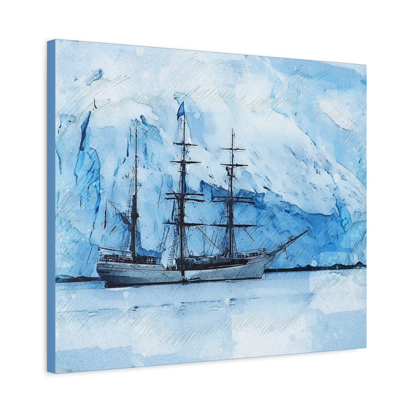 Ship Matte Canvas, Stretched, 1.25"