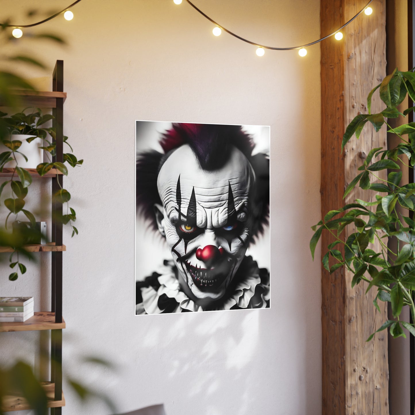 Clown AI Gen Photo Art Paper Posters