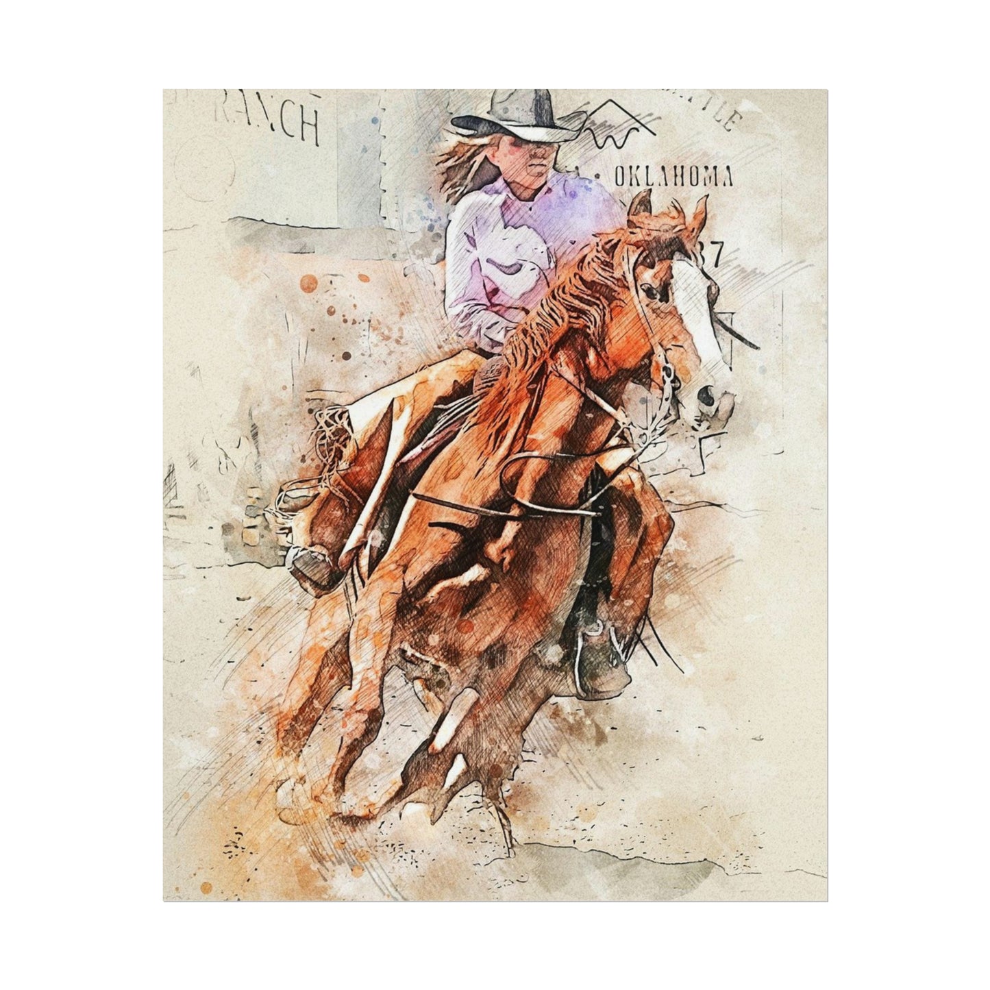 Rodeo Rolled Posters