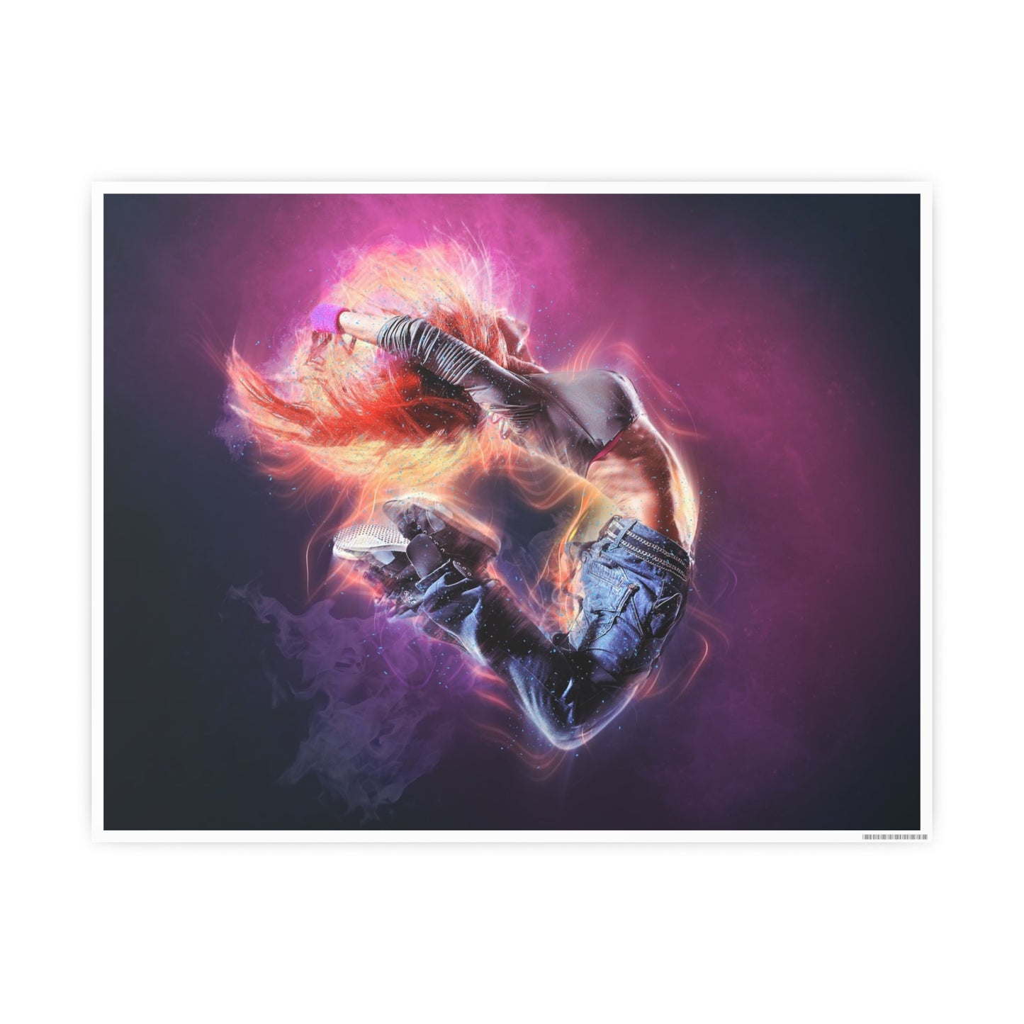 Woman Photo Art Paper Posters
