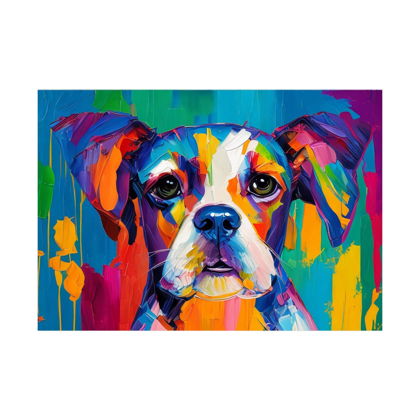 Dog AI Gen Rolled Posters