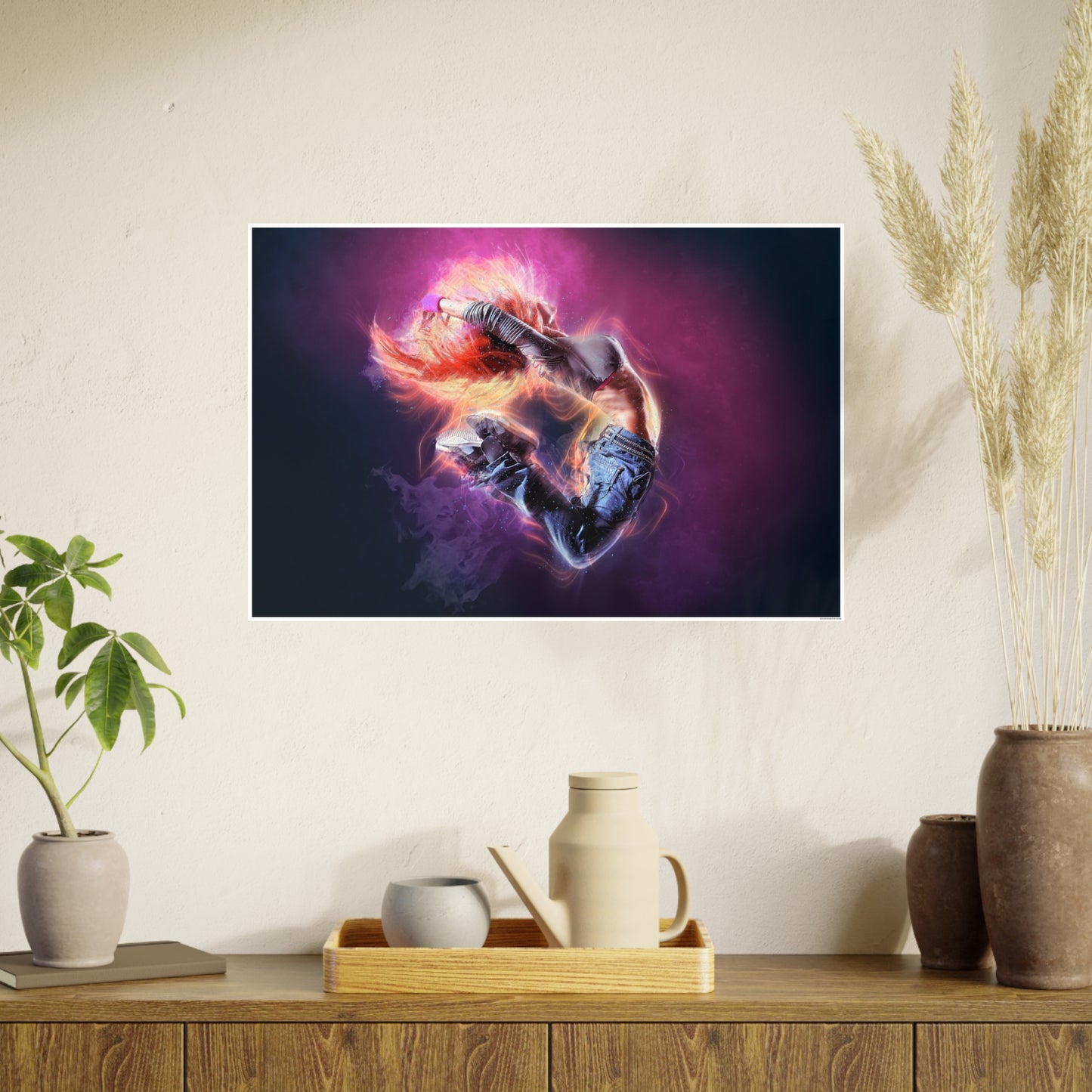 Woman Photo Art Paper Posters