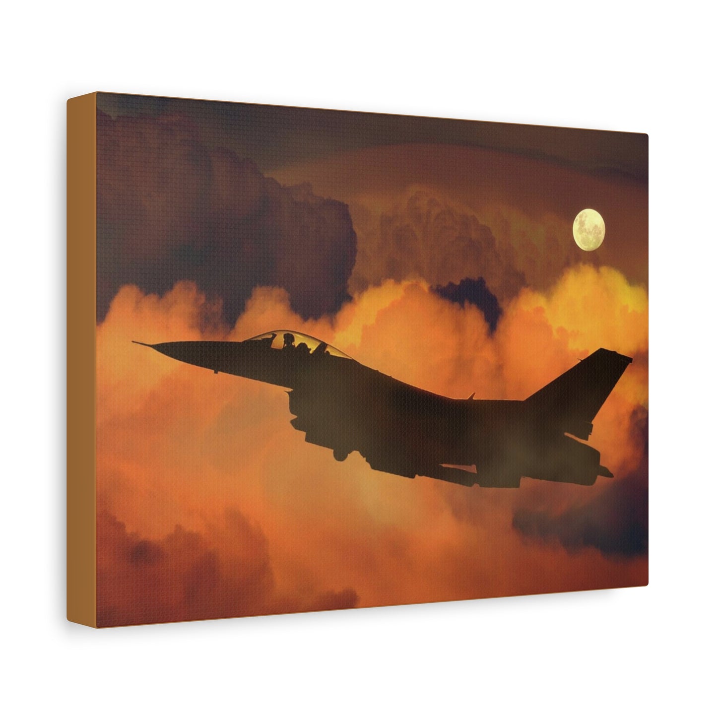 Jet Fighter Matte Canvas, Stretched, 1.25"