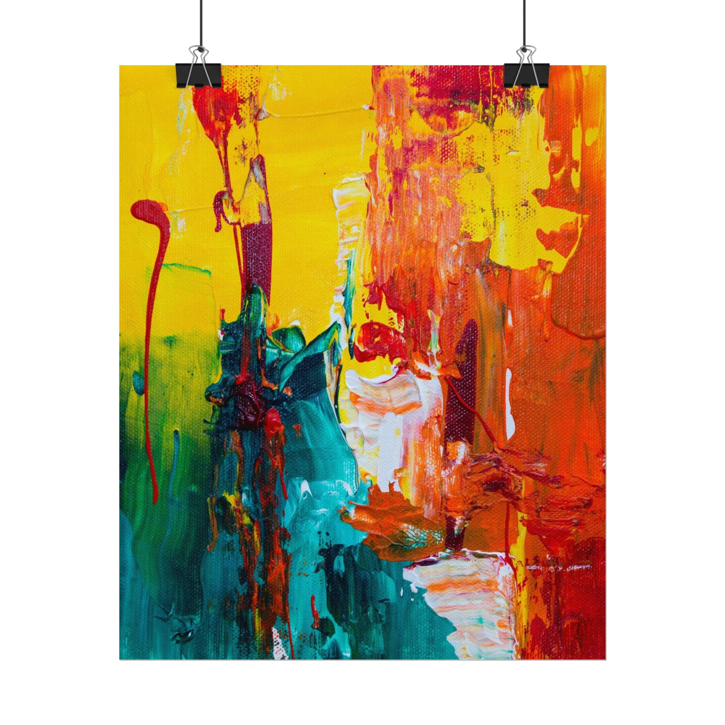 Abstract Rolled Posters