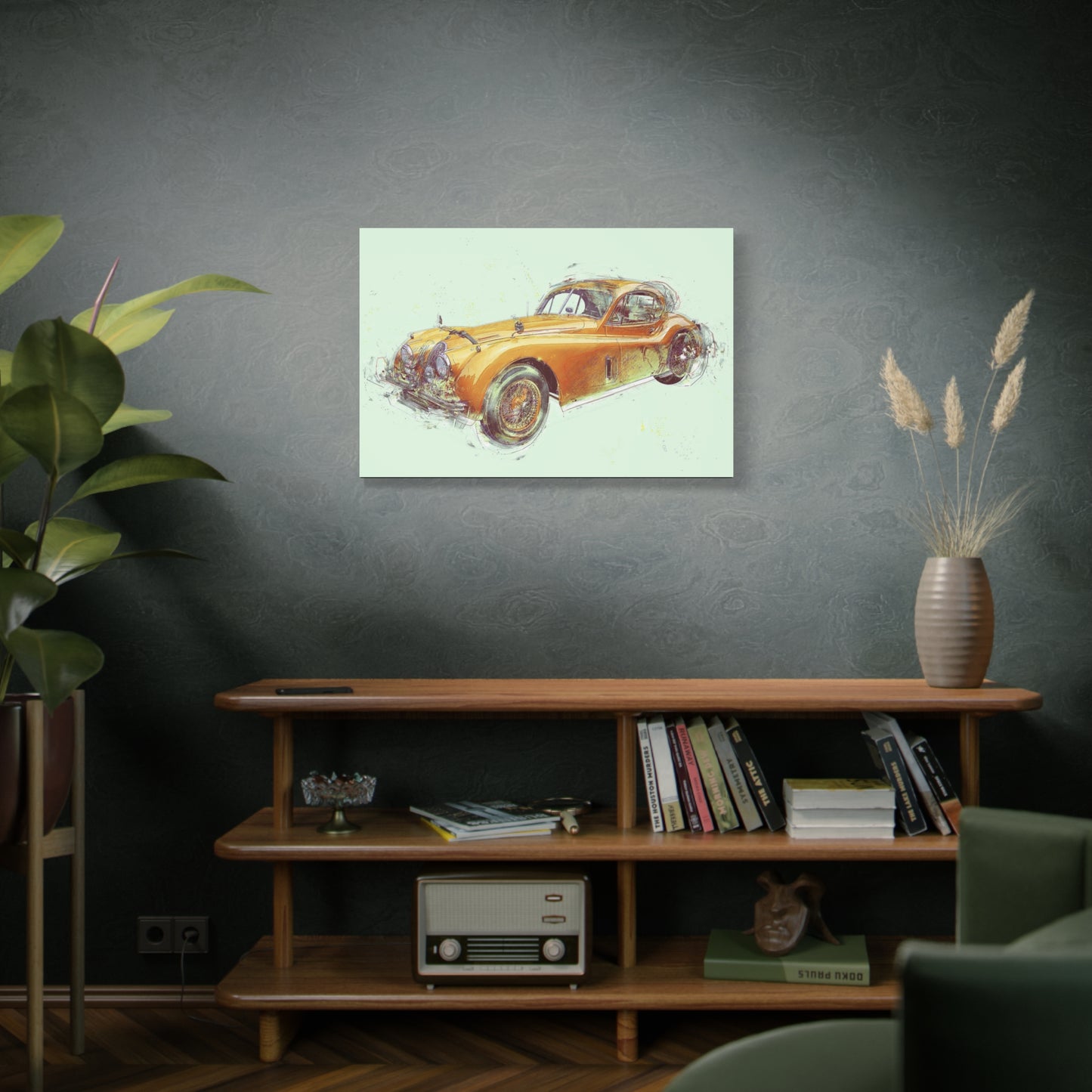 Jaguar Matte Canvas, Stretched, 1.25"