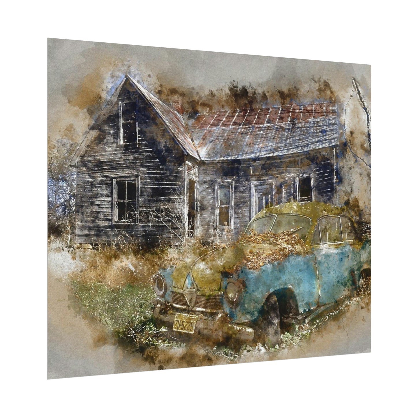 Old Barn Rolled Posters