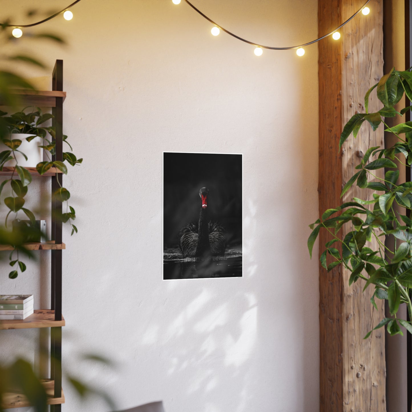 Black Swan Photo Art Paper Posters