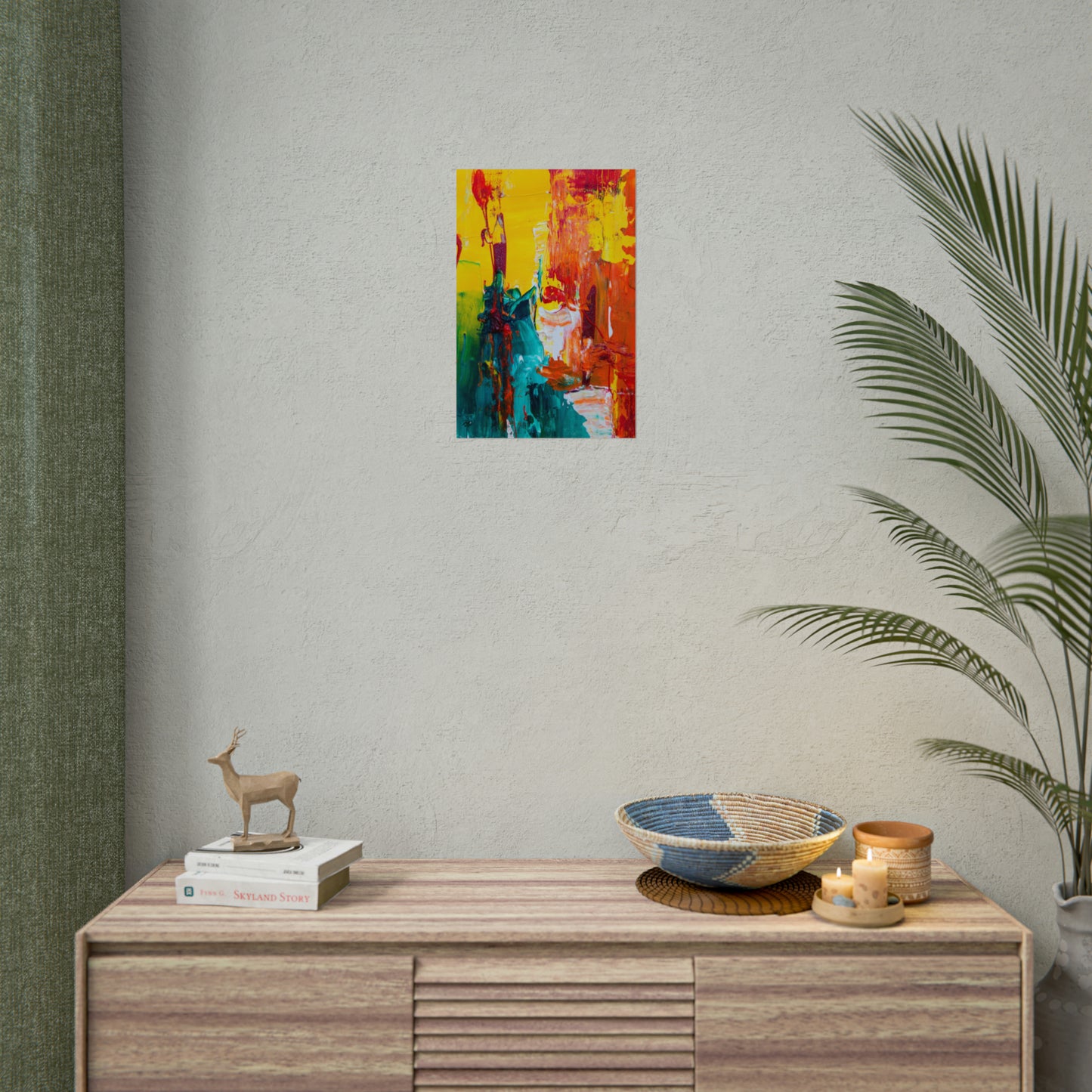 Abstract Rolled Posters