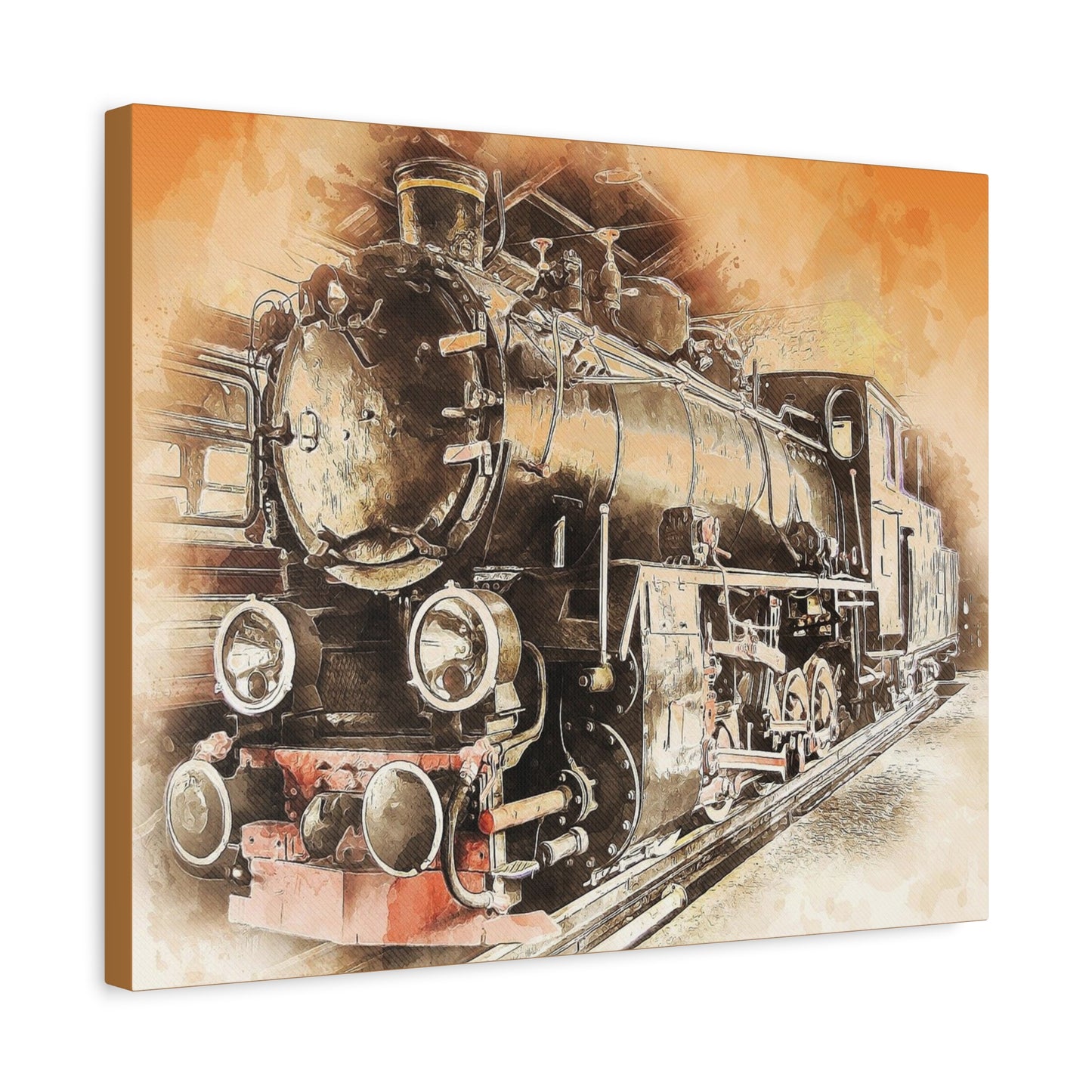Locomotive Matte Canvas, Stretched, 1.25"