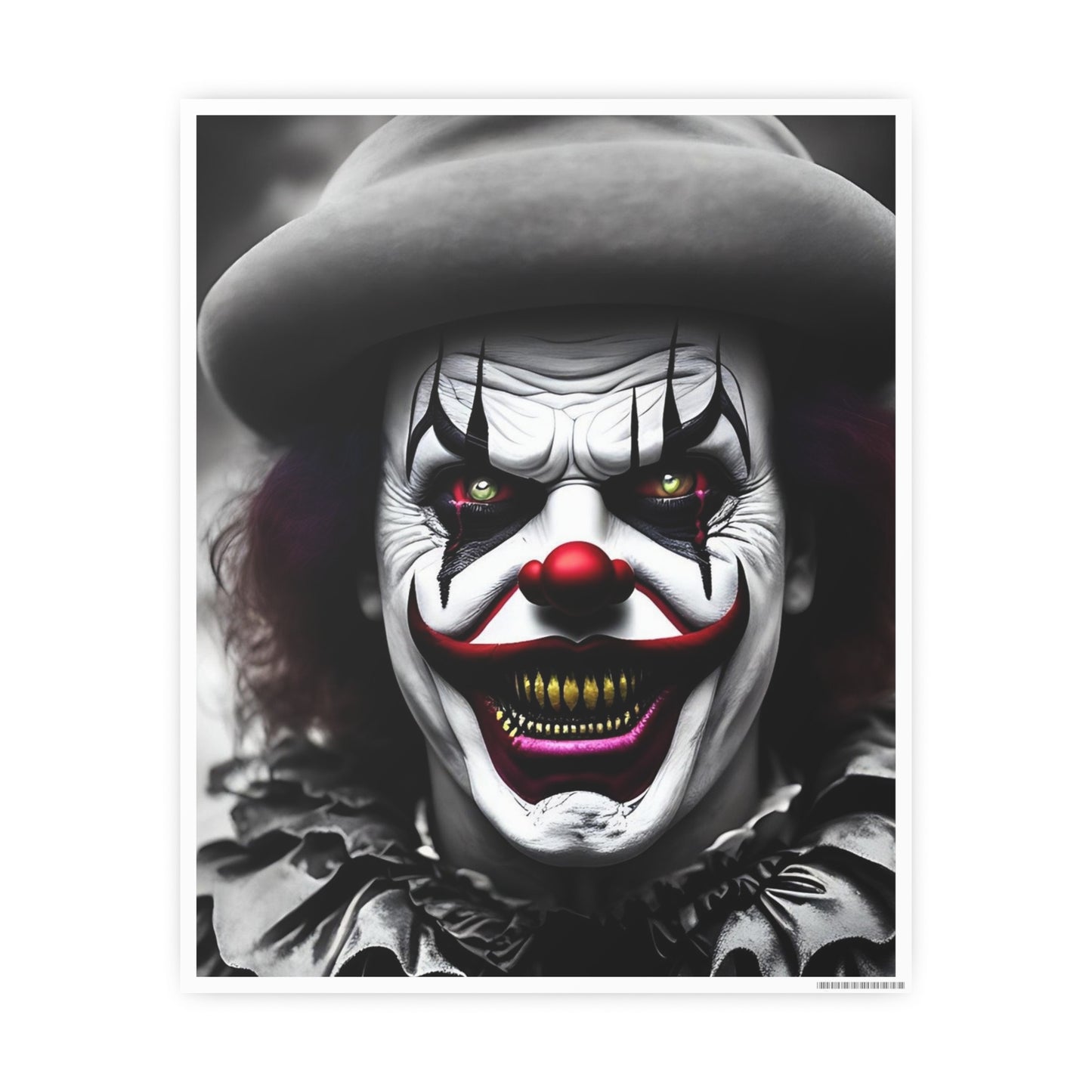 Clown AI Gen Photo Art Paper Posters