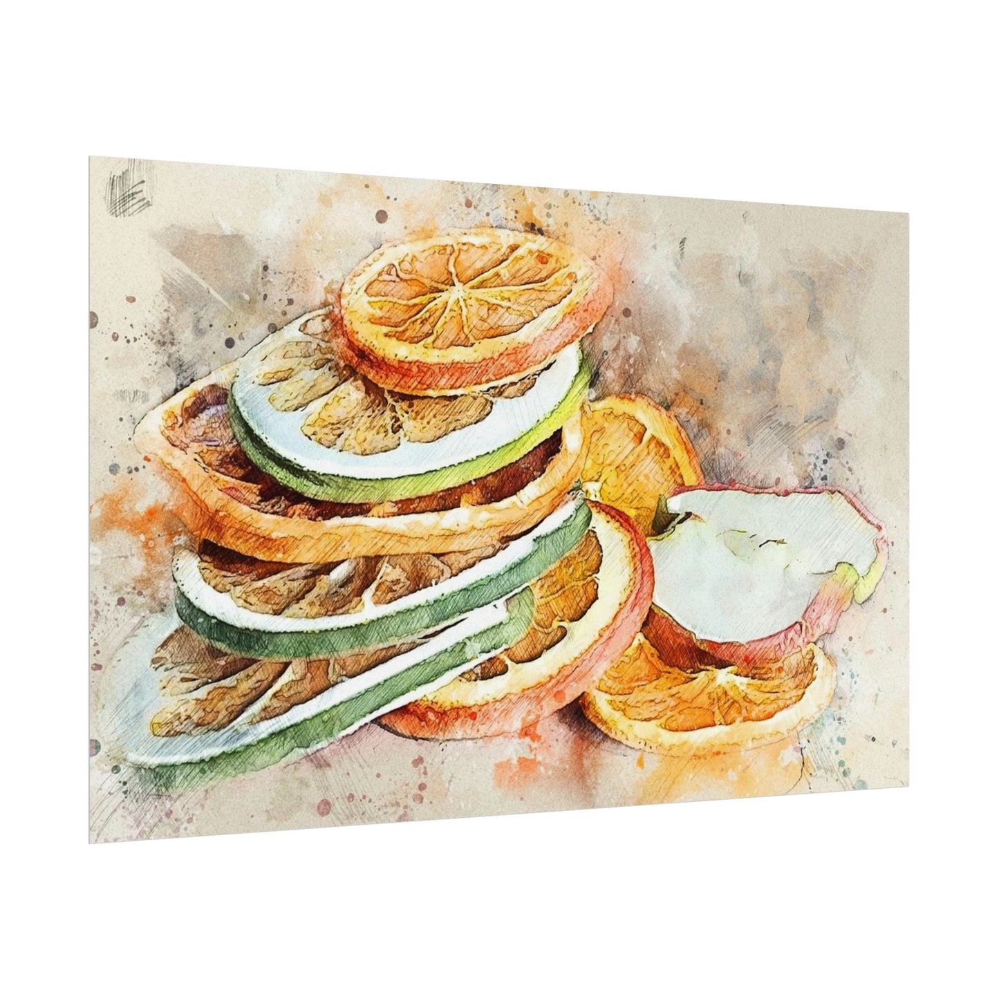 fruits Rolled Posters