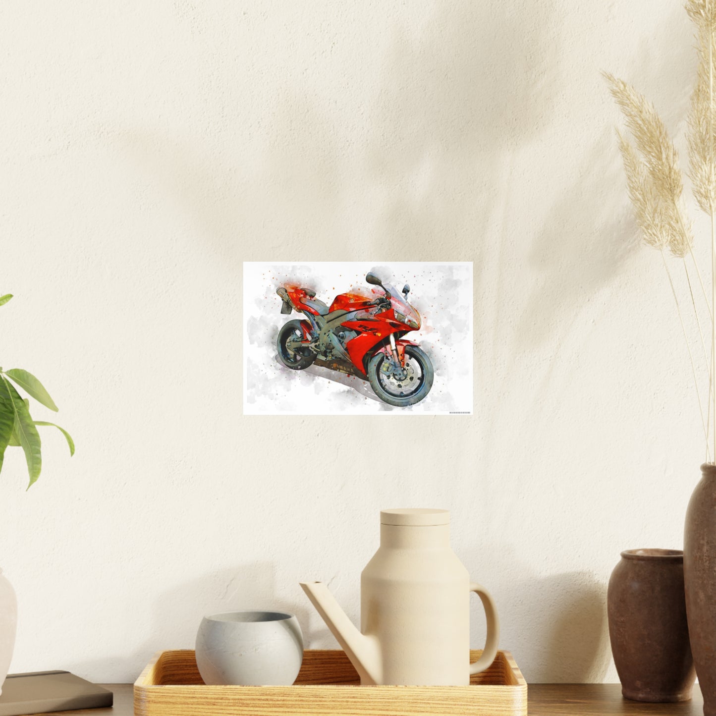 Yamaha R1 Photo Art Paper Posters