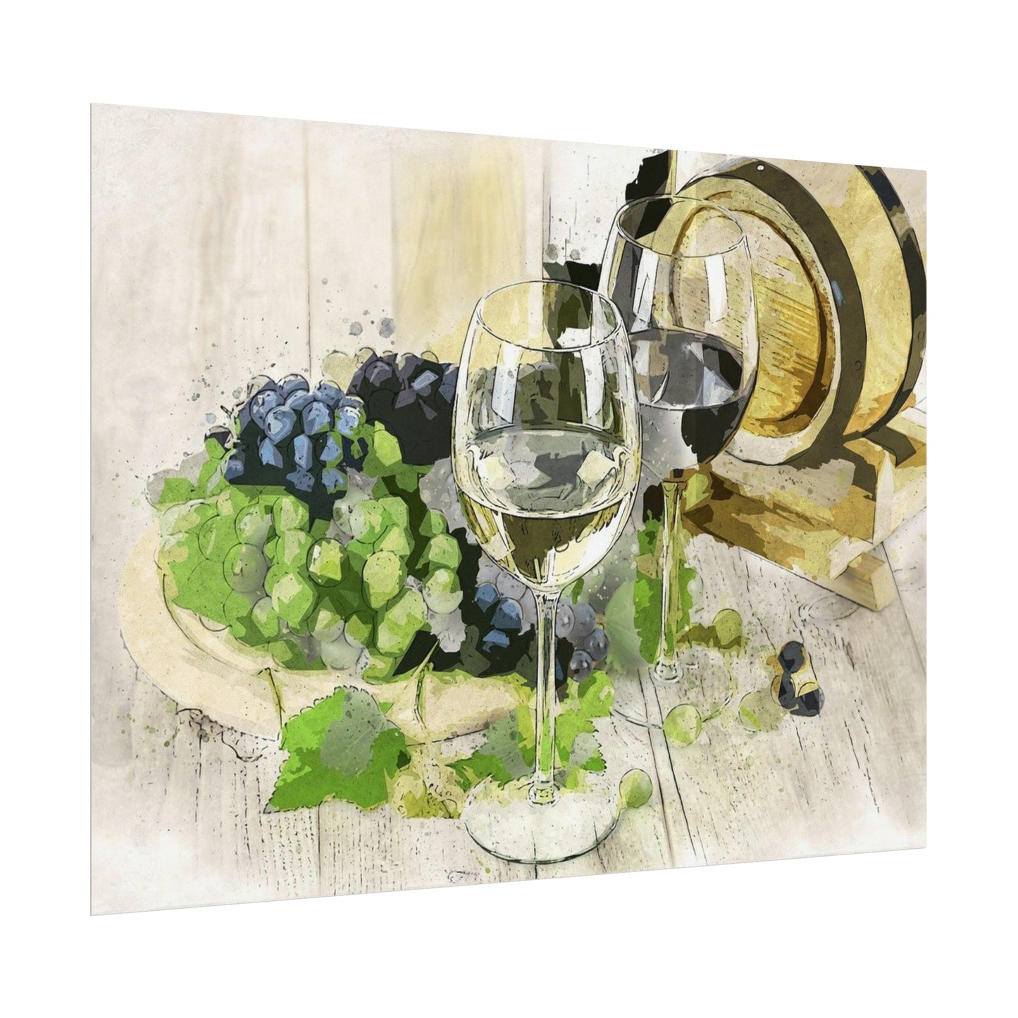 Wine Rolled Posters