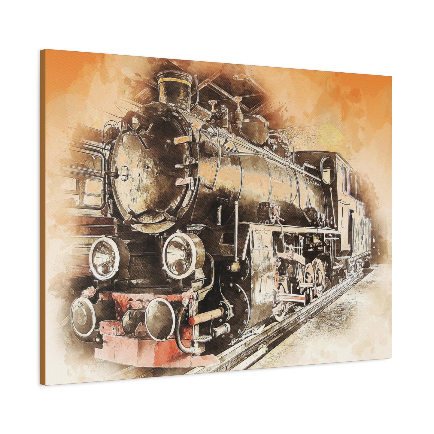 Locomotive Matte Canvas, Stretched, 1.25"