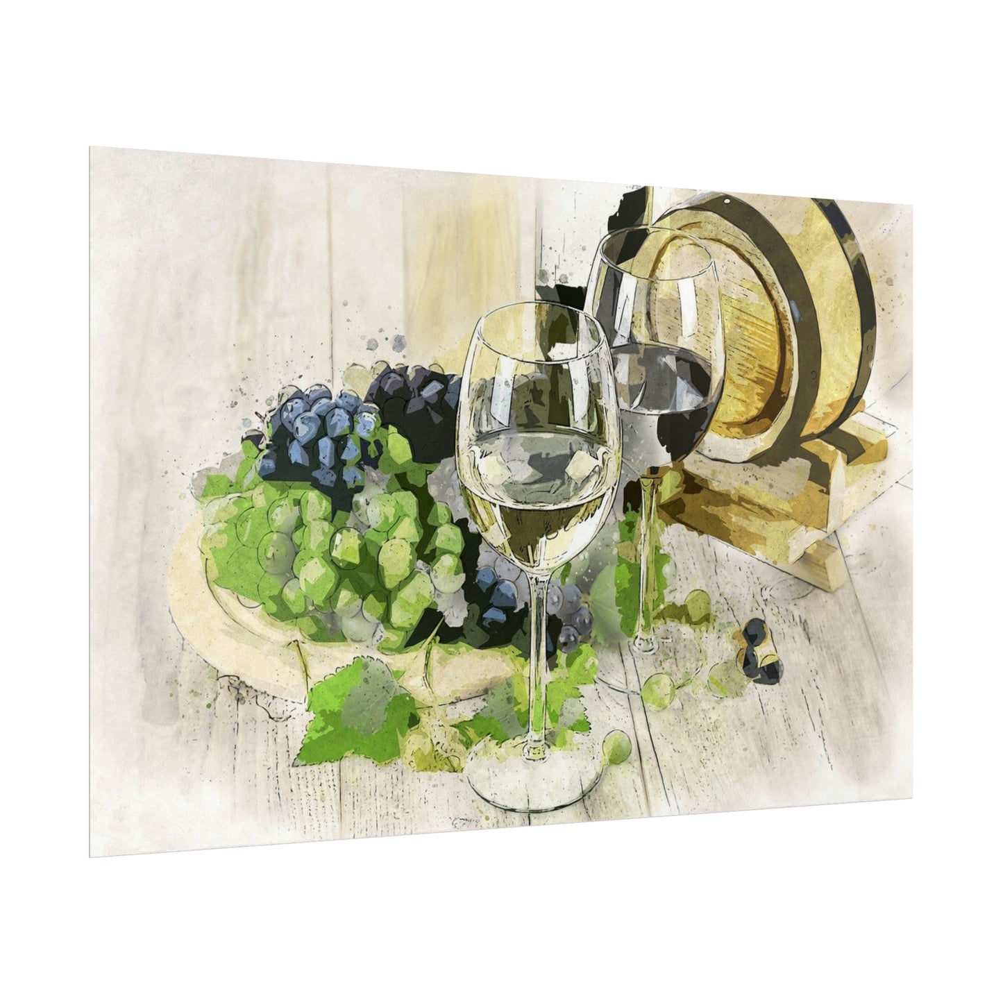 Wine Rolled Posters