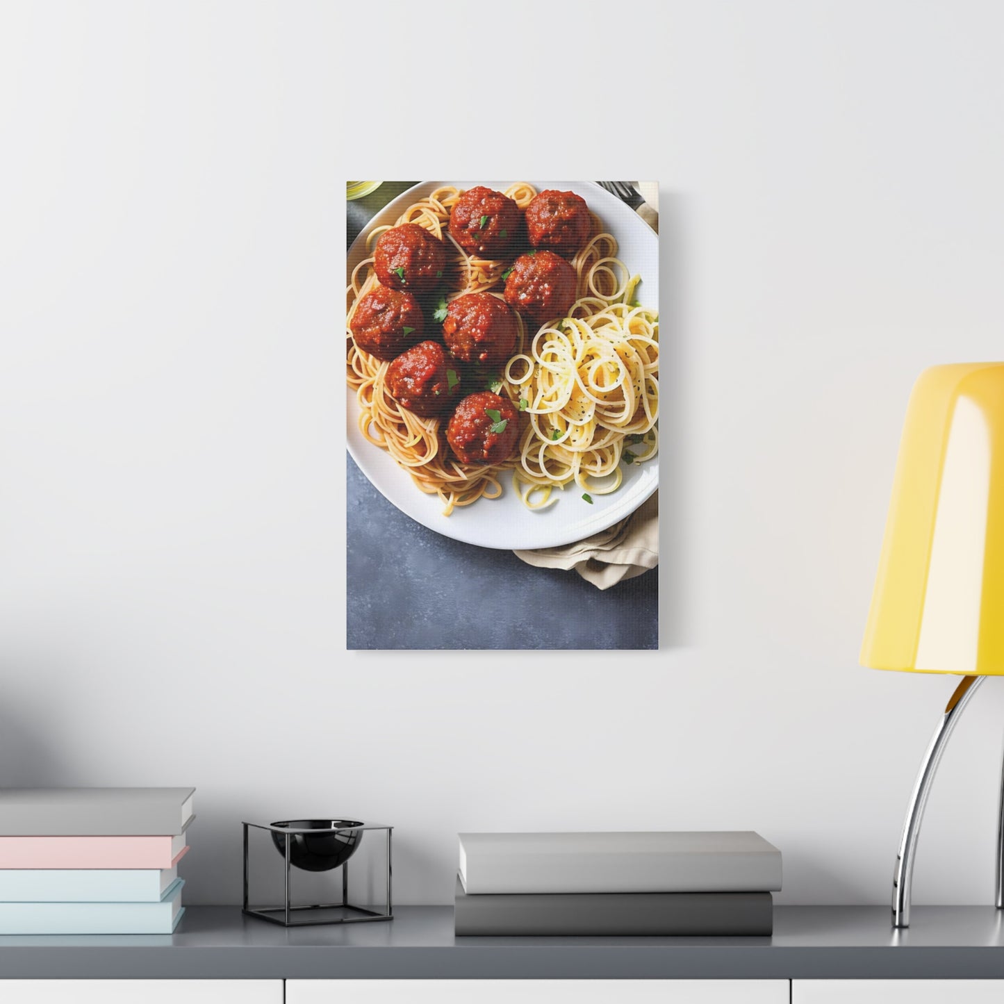 Spaghetti AI Gen Matte Canvas, Stretched, 1.25"