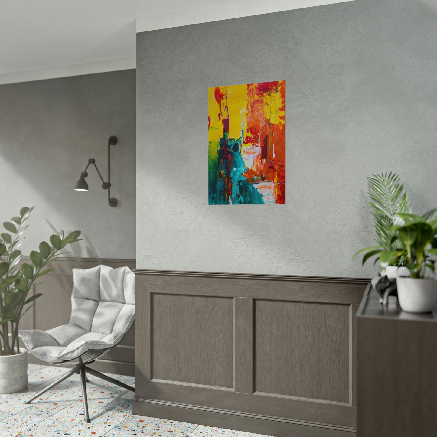 Abstract Rolled Posters