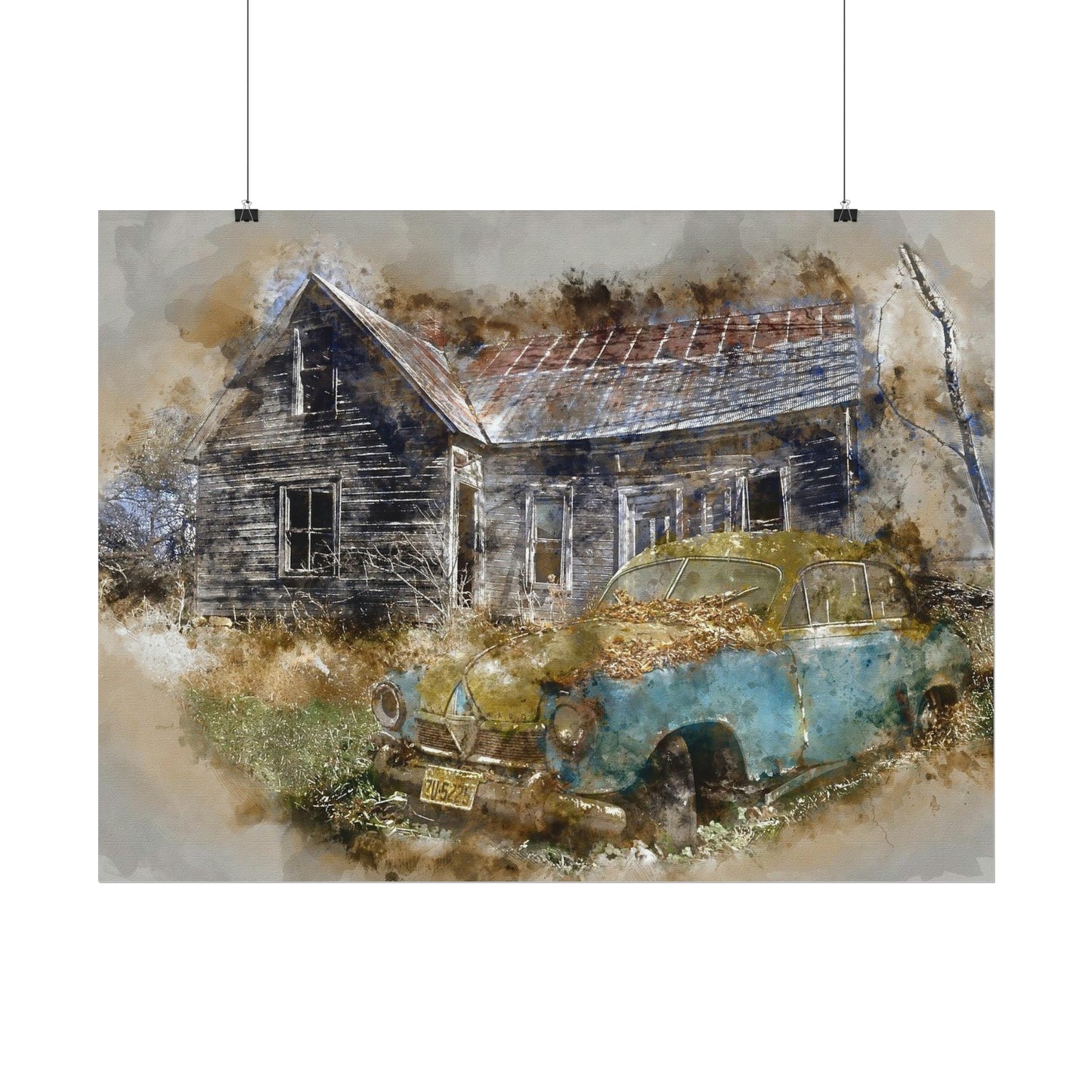 Old Barn Rolled Posters