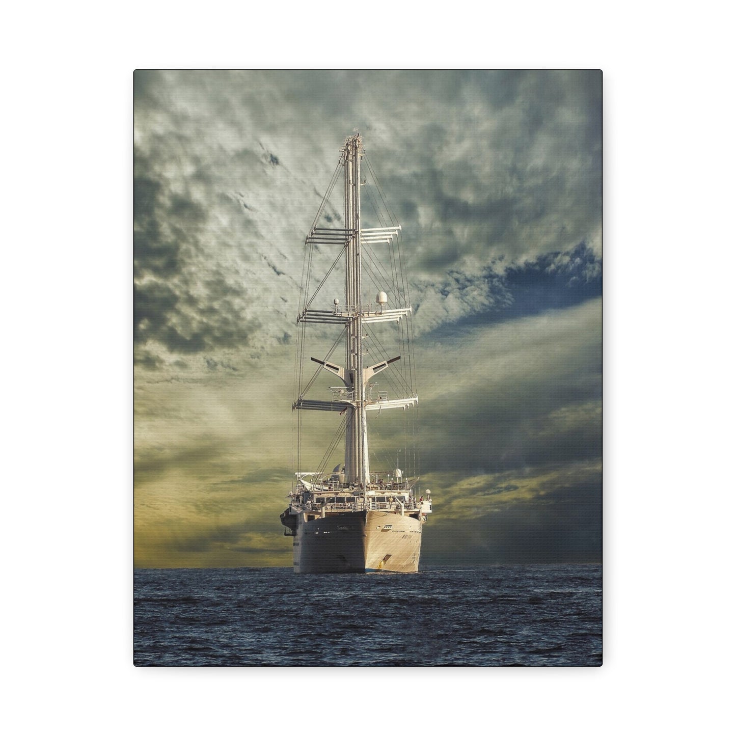 Ship Matte Canvas, Stretched, 1.25"