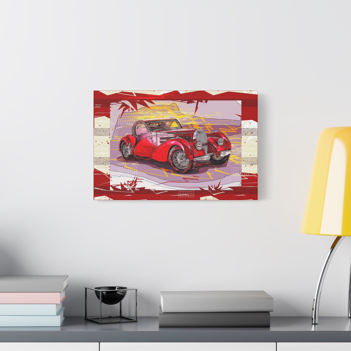 Bugatti Matte Canvas, Stretched, 1.25"