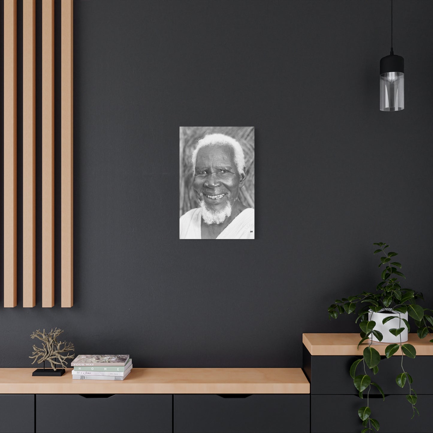 Old Man Matte Canvas, Stretched, 1.25"