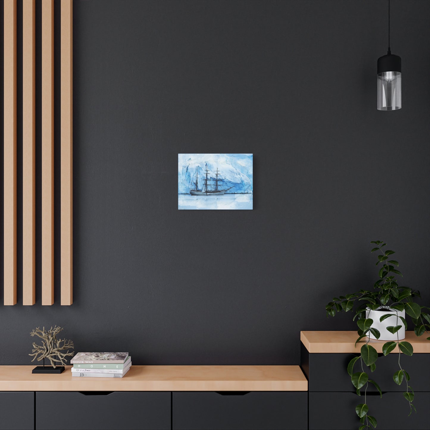 Ship Matte Canvas, Stretched, 1.25"