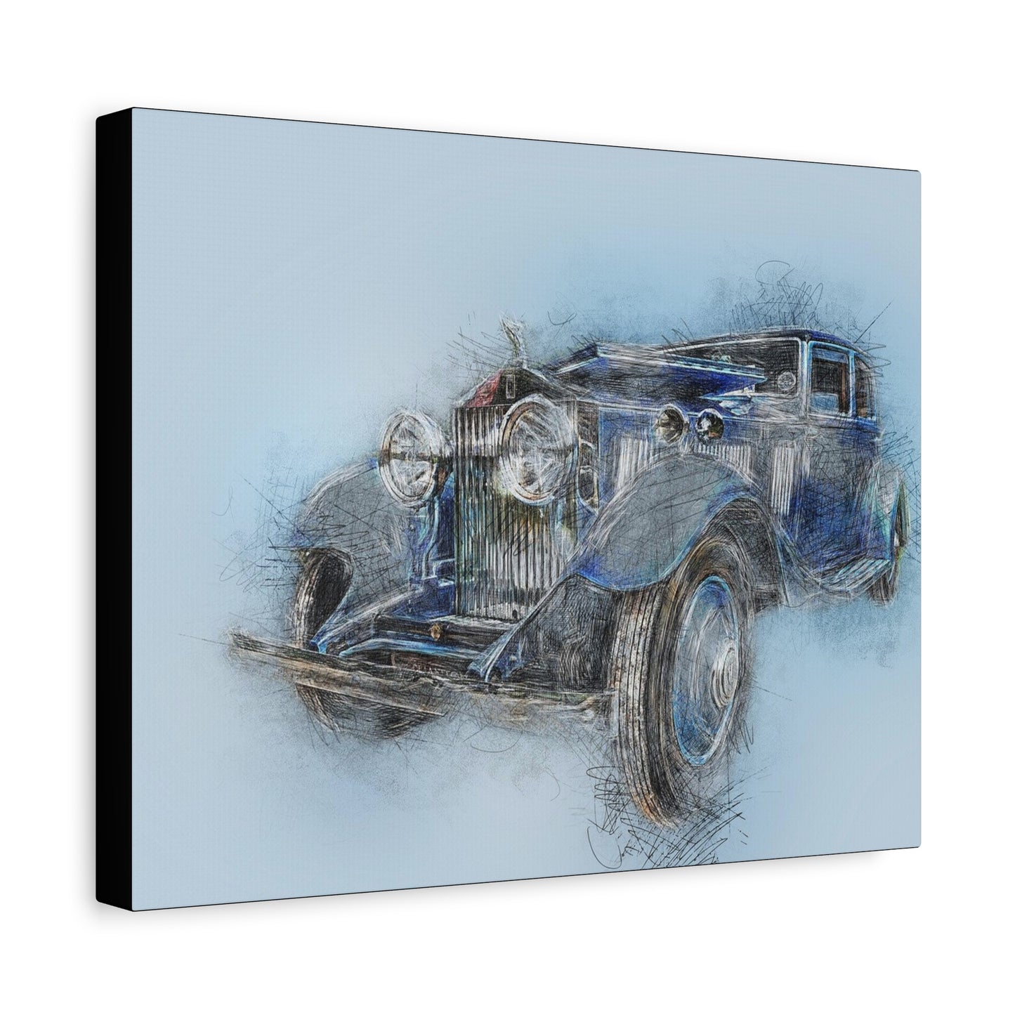 Old Car Matte Canvas, Stretched, 1.25"
