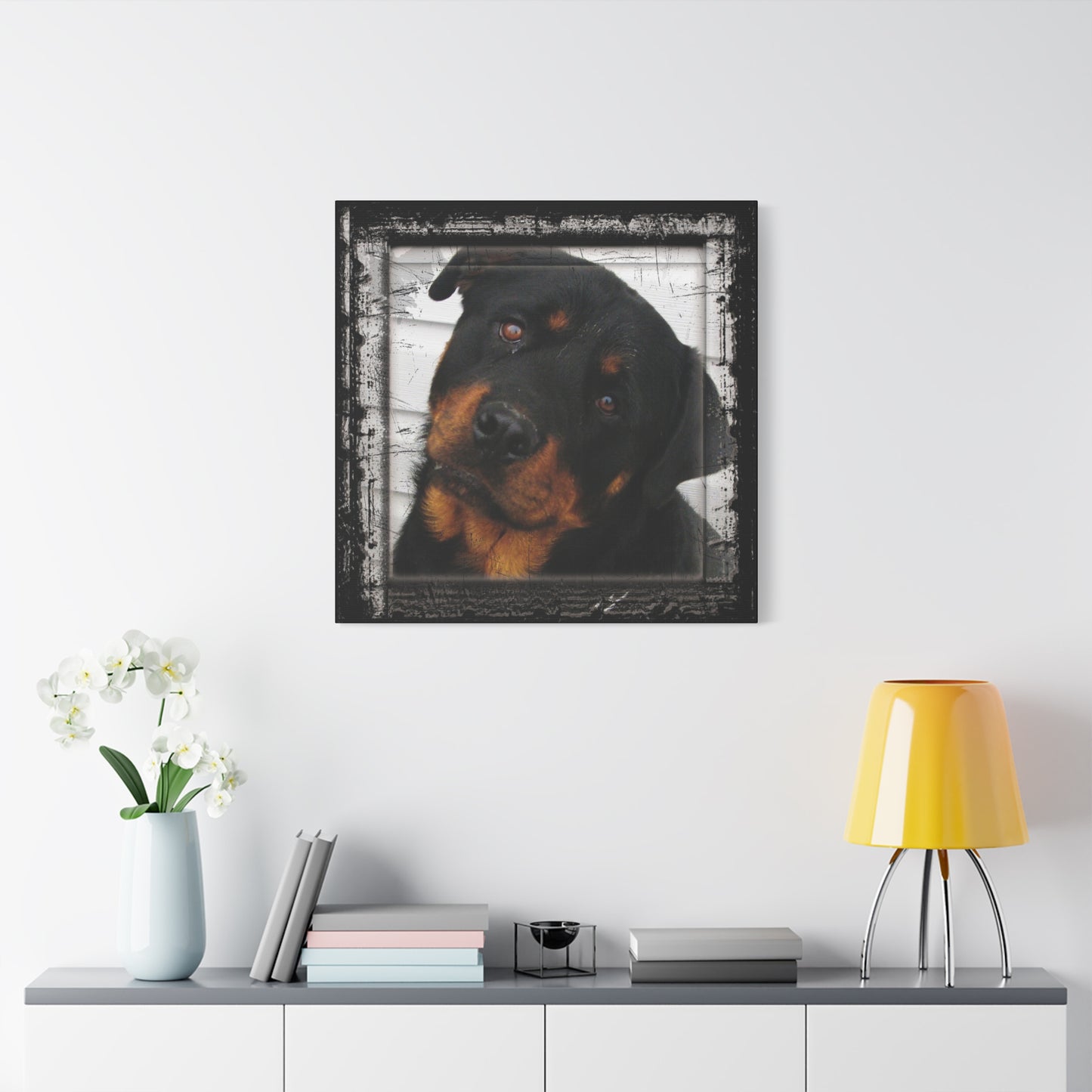 Rotweiller Matte Canvas, Stretched, 1.25"
