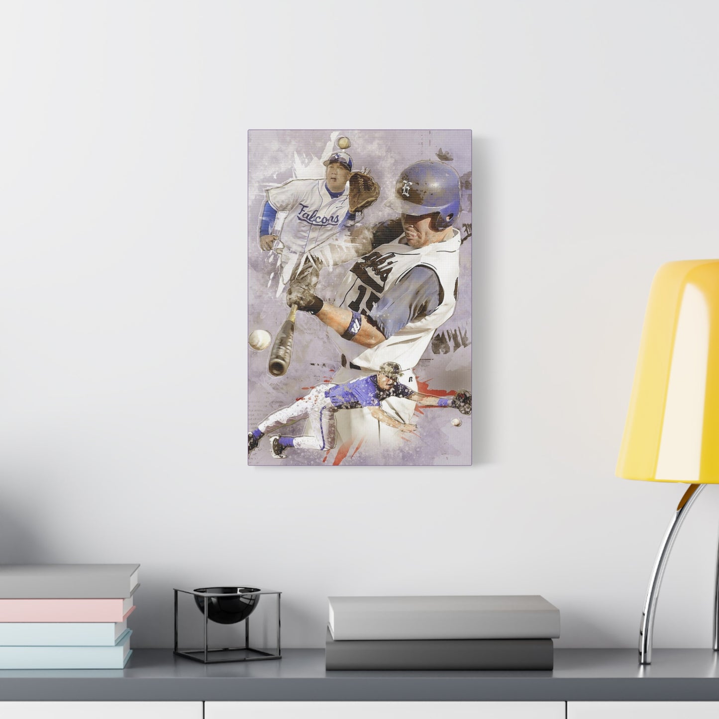 Baseball Matte Canvas, Stretched, 1.25"