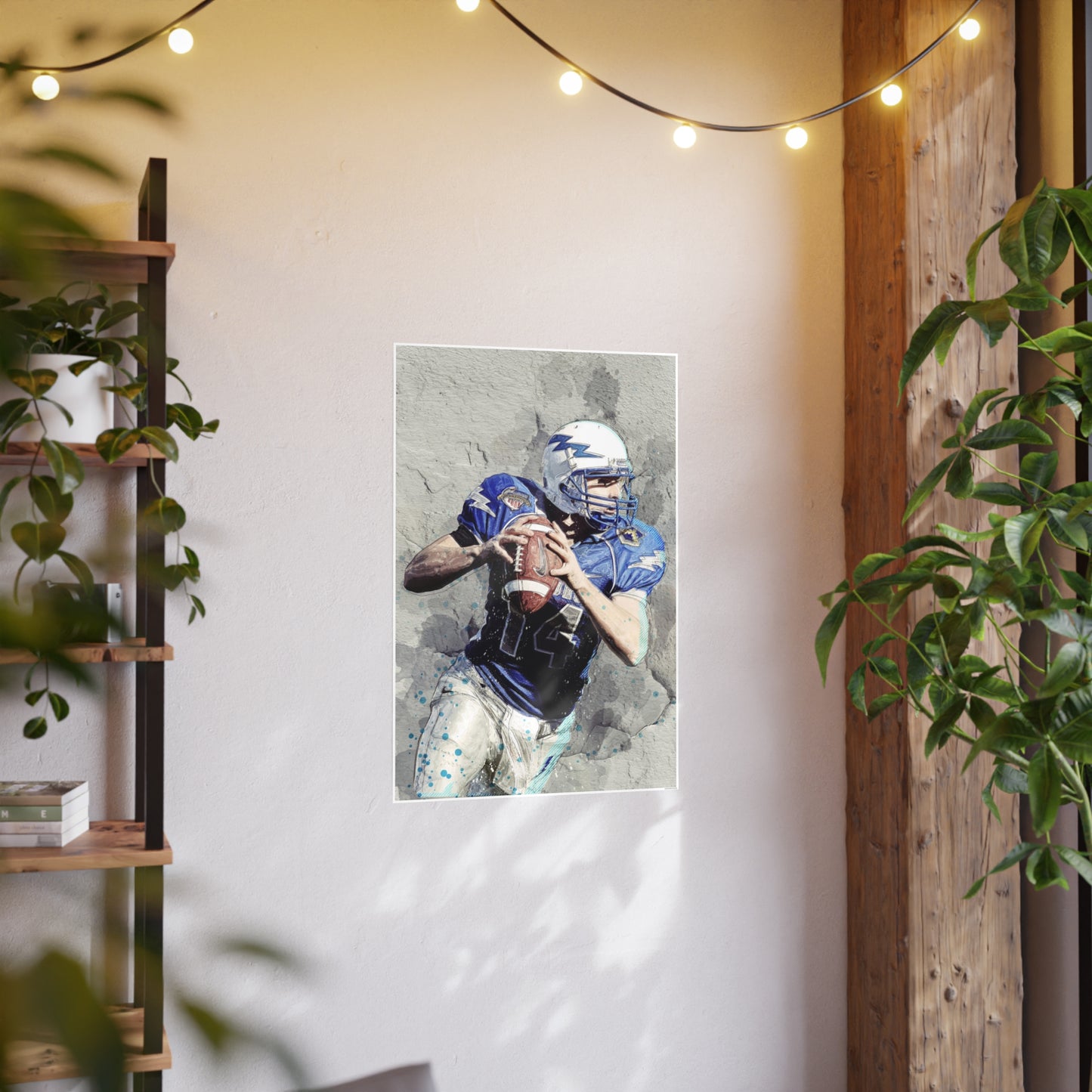 Quarterback Photo Art Paper Posters