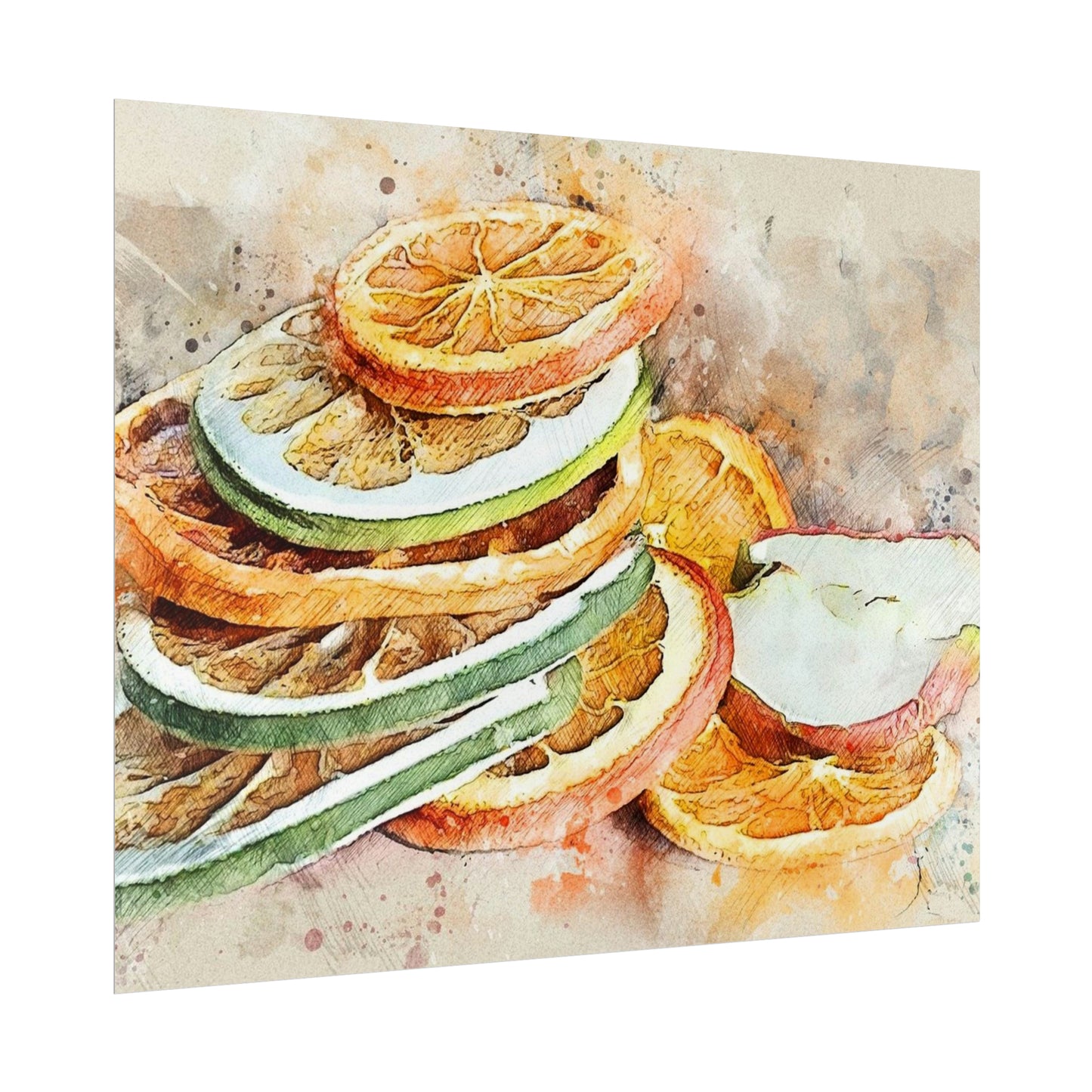 fruits Rolled Posters