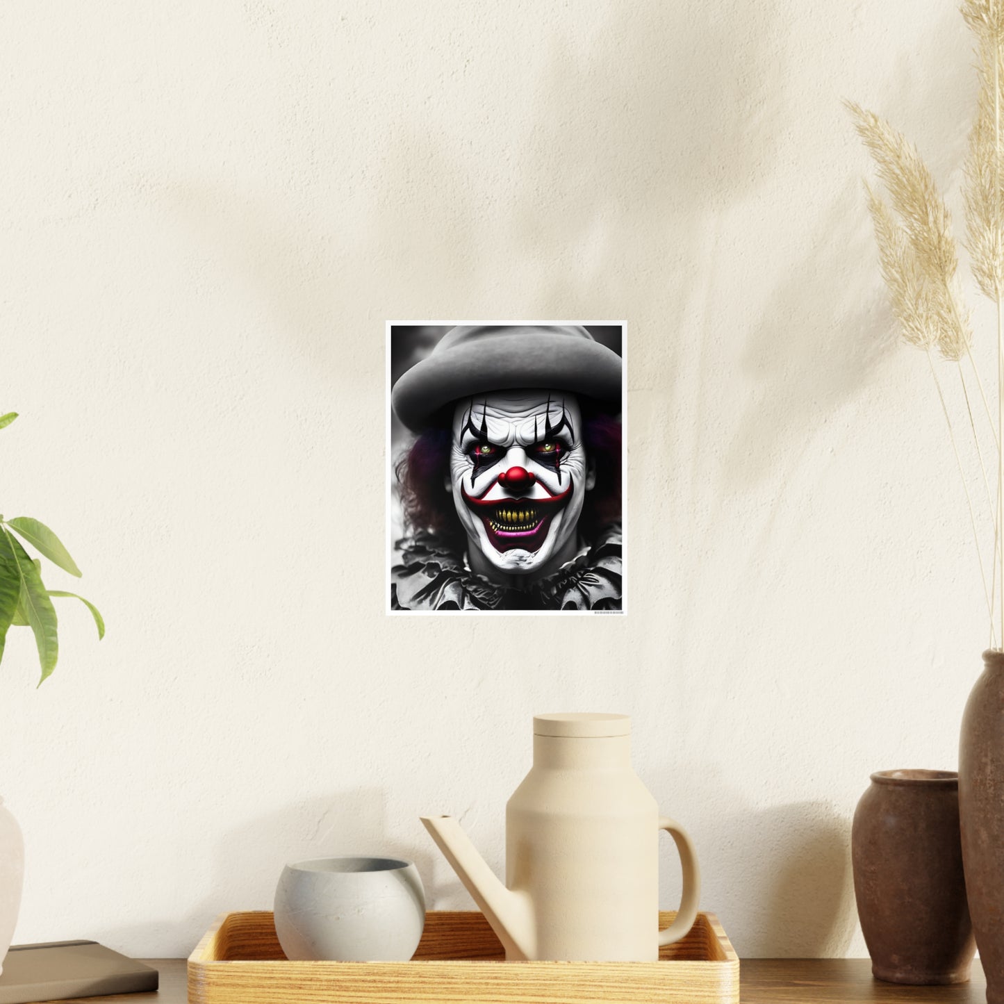Clown AI Gen Photo Art Paper Posters