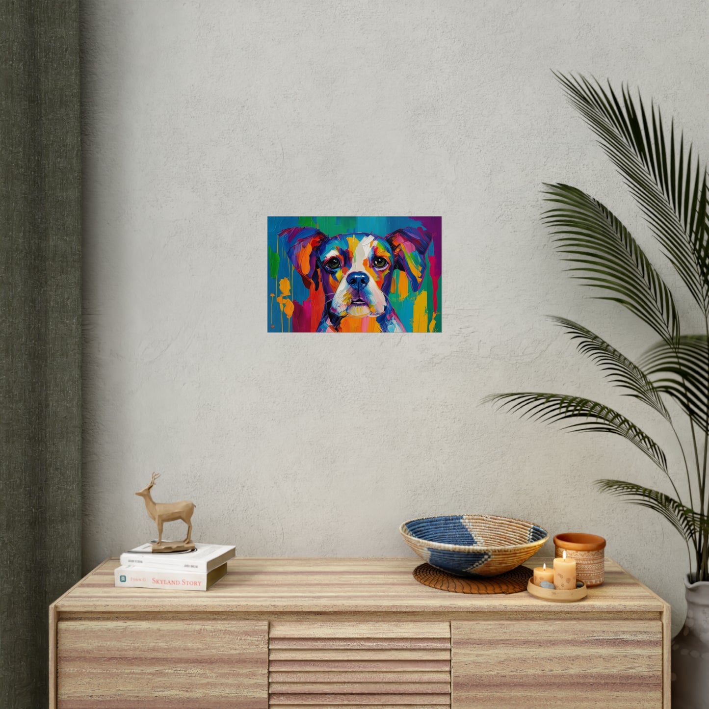 Dog AI Gen Rolled Posters